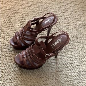 Yves Saint Laurent sandals size 38.5
